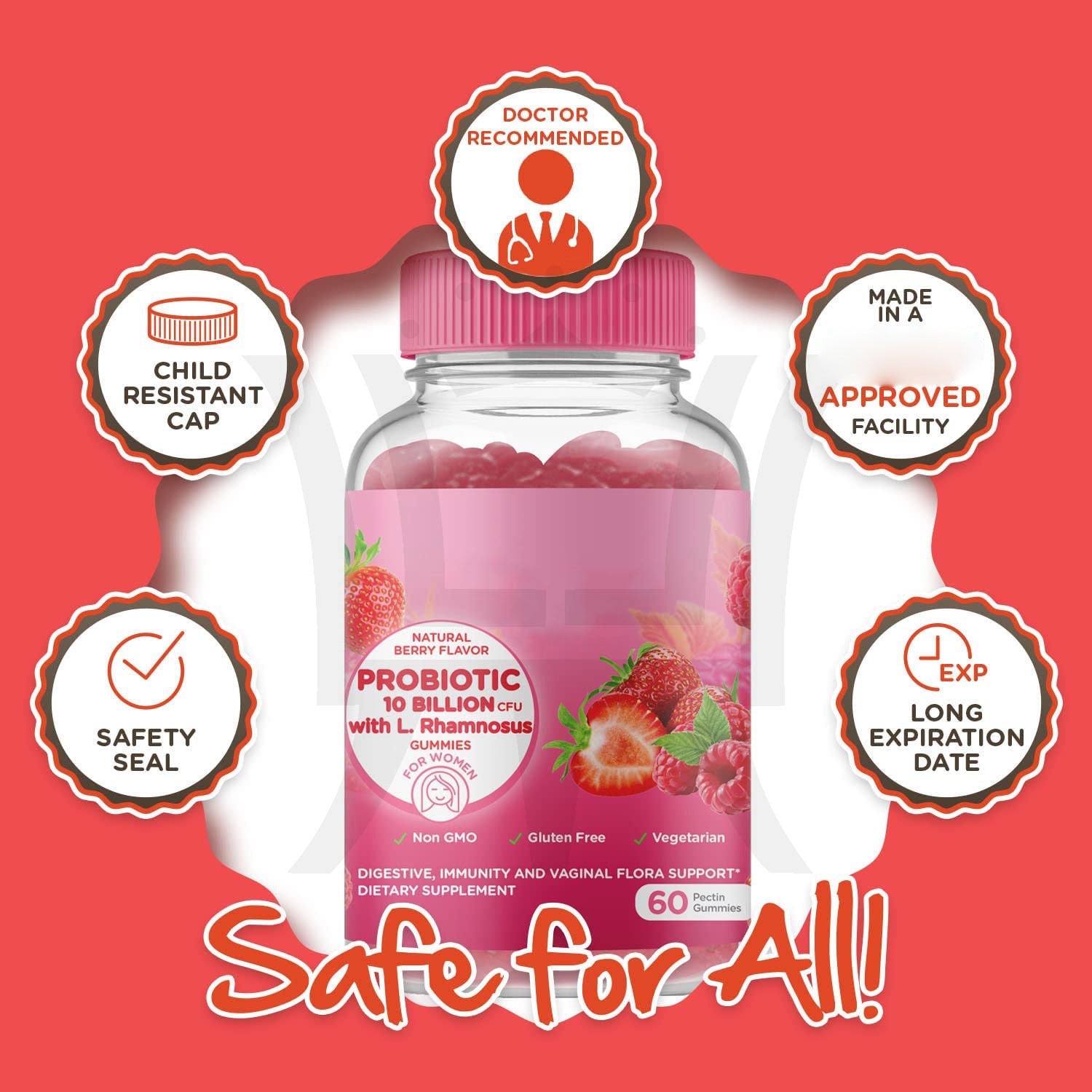 Nexora Probiotic Skin & Gut Gummies