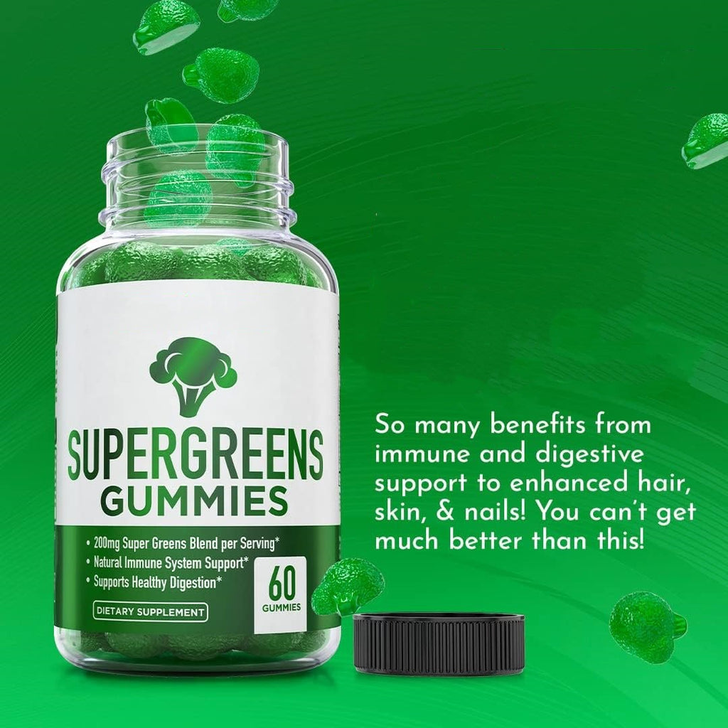 Nexora Greens & Vegetable Wellness Gummies