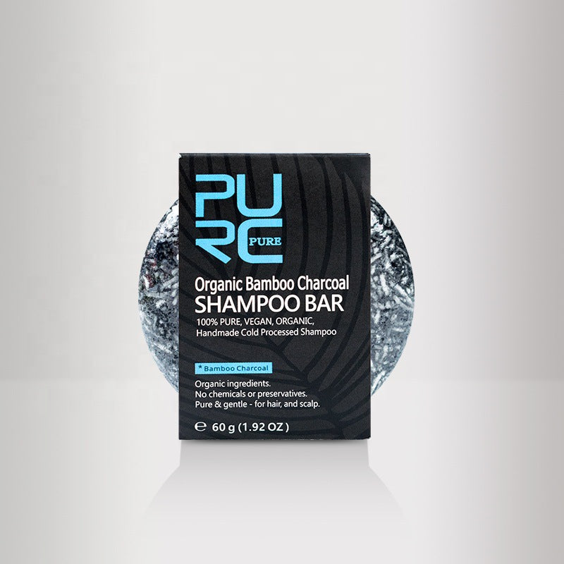 Nexora Bamboo Charcoal Cleansing Shampoo Bar