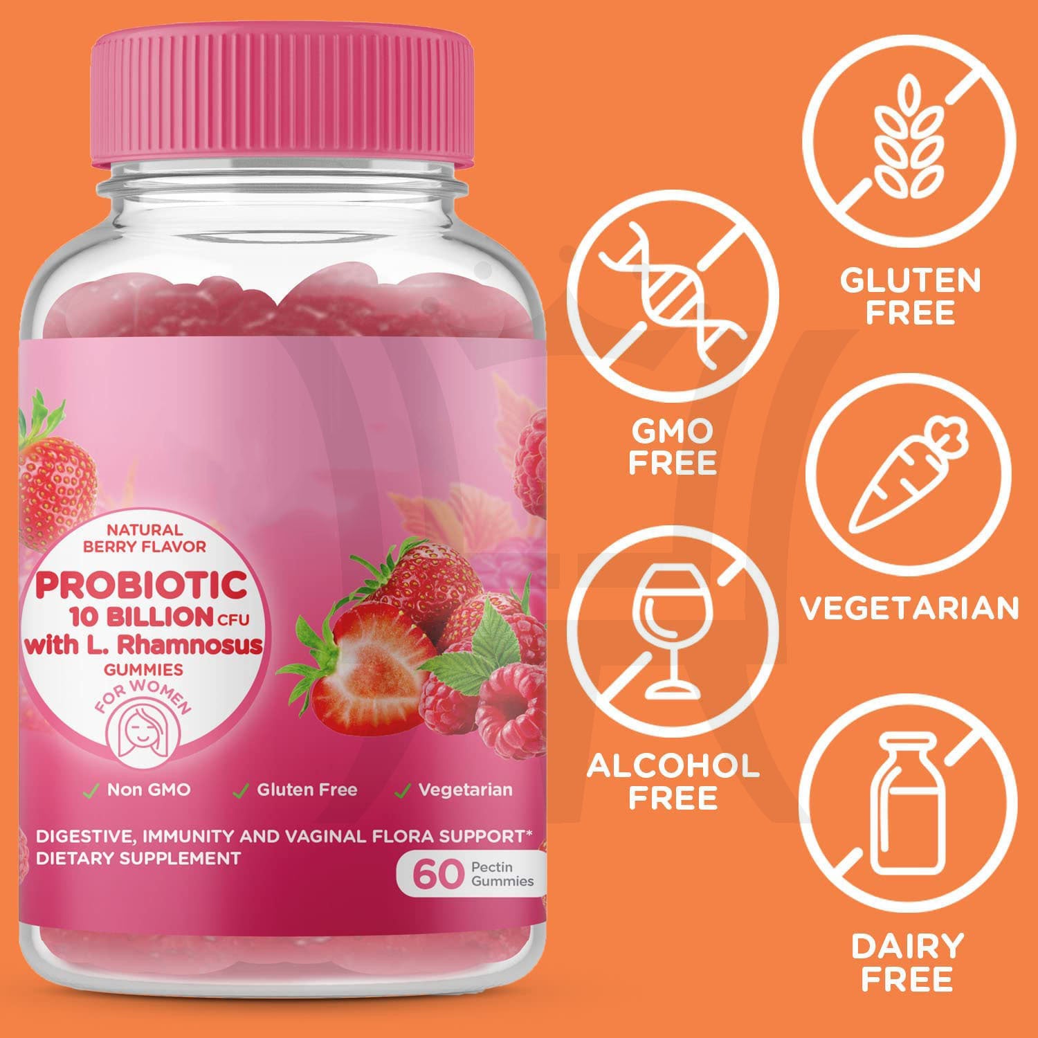 Nexora Probiotic Skin & Gut Gummies
