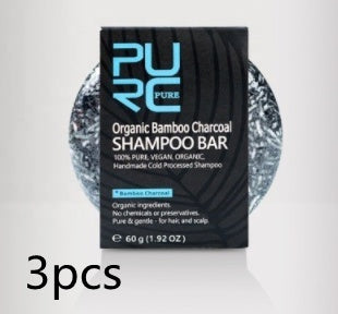 Nexora Bamboo Charcoal Cleansing Shampoo Bar